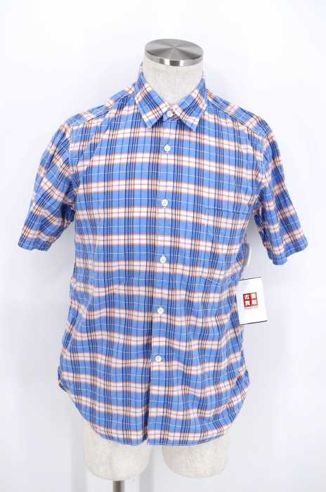 COMME des GARCONS HOMME (コムデギャルソンオム) AD2011 チェックボタンシャツ メンズ トップス