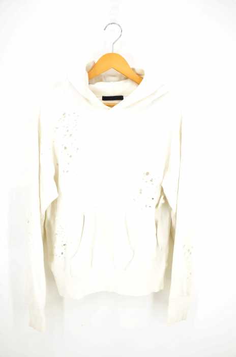 SOPHNET. （ソフネット） DAMAGED PULLOVER HOODY メンズ トップス
