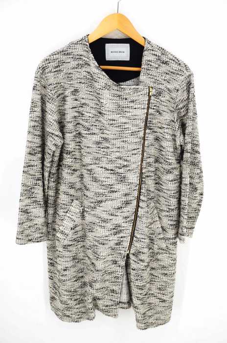 ROSE BUD(ローズバッド) FRONT ZIP COAT フロントジップコート レディース アウター