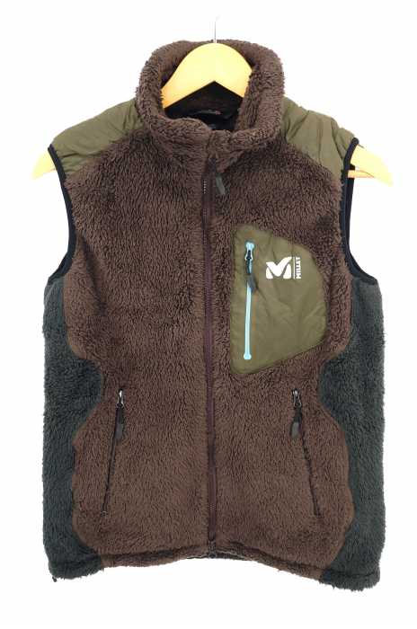 MILLET （ミレー） CHOLATSE VEST ボアジップベスト メンズ トップス