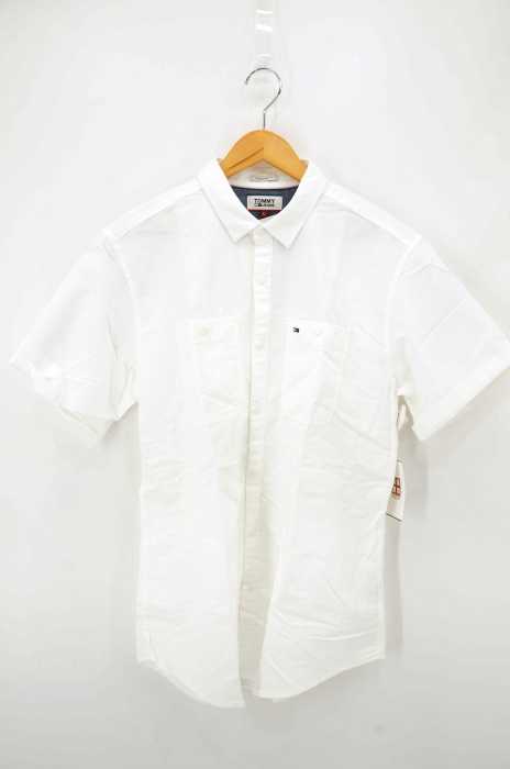 tommy jeans（トミージーンズ） TJM RACER DETAIL SHORTSLEEVE SHIRT メンズ トップス