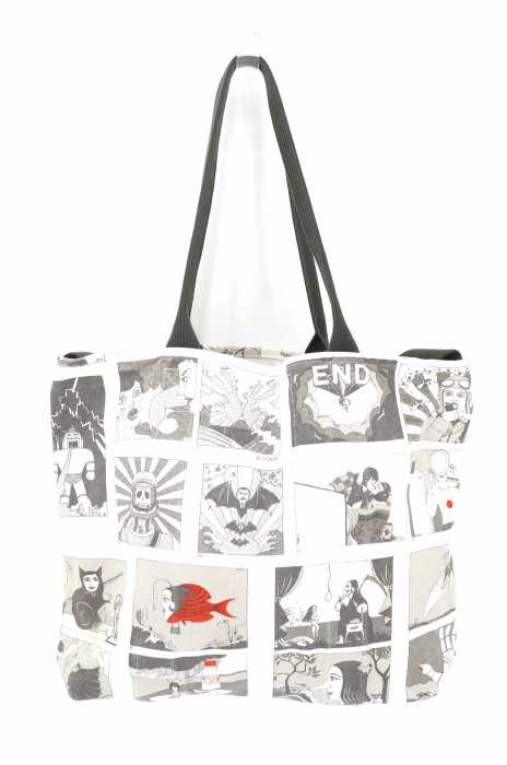 Bohemians X Tadanori Yokoo（ボヘミアンズ タダノリヨコオ） COMA COMAトートバッグ レディース バッグ