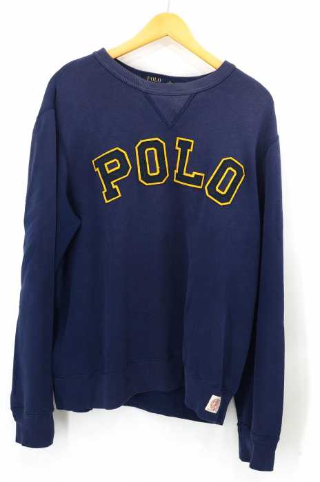 POLO RALPH LAUREN （ポロラルフローレン） 前Vワッペンスウェットシャツ メンズ トップス