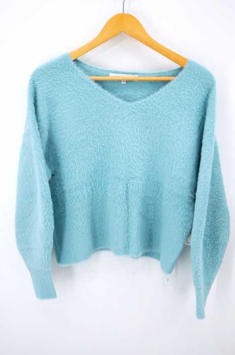 MERCURYDUO （マーキュリーデュオ） 19AW ミニシャギーバルーンスリーブニット レディース トップス