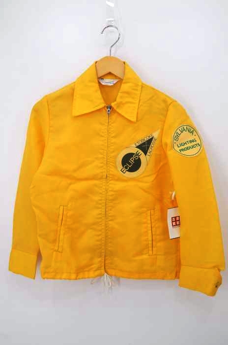 AVON SPORTSWEAR（フルギ） 70S ワッペン装飾 ジップアップブルゾン レディース アウター