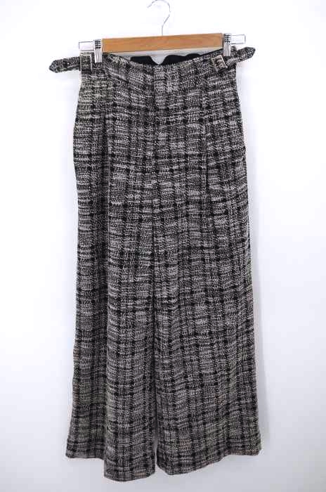 Simplicite（シンプリシテ） 19AW バックルビットガラパンツ レディース パンツ
