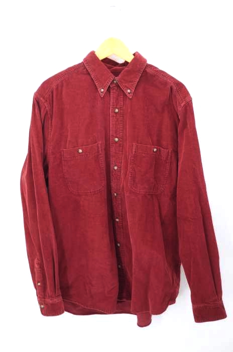 Eddie Bauer（エディーバウアー） コットンコーデュロイBDシャツ メンズ トップス