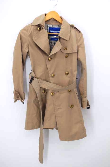 BURBERRY BLUE LABEL（バーバリーブルーレーベル） CRESTBRIDGE ダブルトレンチコート レディース アウター