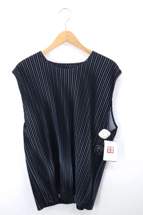 HOMME PLISSÉ ISSEY MIYAKE（オムプリッセ イッセイミヤケ） 20SS プリーツ ノースリーブカットソー メンズ トップス