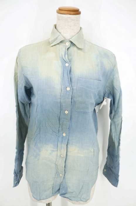 DENIM & SUPPLY RALPH LAUREN （デニムアンドサプライ ラルフローレン） ブリーチ加工デニムシャツ レディース トップス