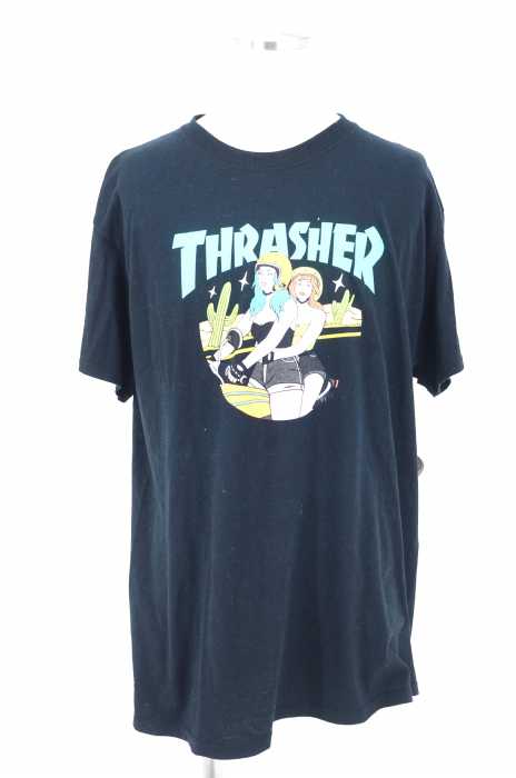 THRASHER（スラッシャー） プリントクルーネックTシャツ メンズ トップス