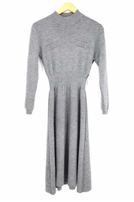 Clane クラネ Hi Neck Lady Knit Onepiece レディース ワンピース ブランド古着買取販売バズストア