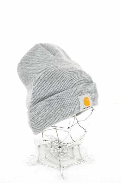 Carhartt (カーハート) ロゴパッチ刺繍ニットキャップ メンズ 帽子