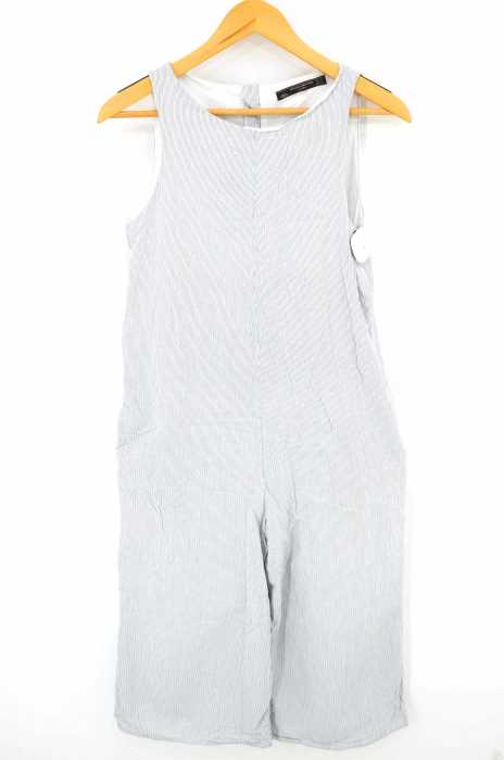 ZARA COLLECTION（ザラコレクション） ストライプ柄シアサッカーコンビネゾン レディース オールインワン