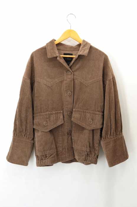 w closet (ダブルクローゼット) コーデュロイBIGジャケット レディース アウター