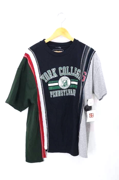 rebuild by needles（リビルドバイニードルズ） 7 Cuts Wide Tee - College メンズ トップス