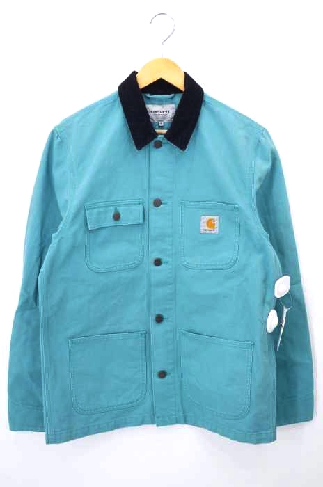 Carhartt WIP(カーハートワークインプログレス) MICHIGAN CHORE COAT SOFT TEAL メンズ アウター