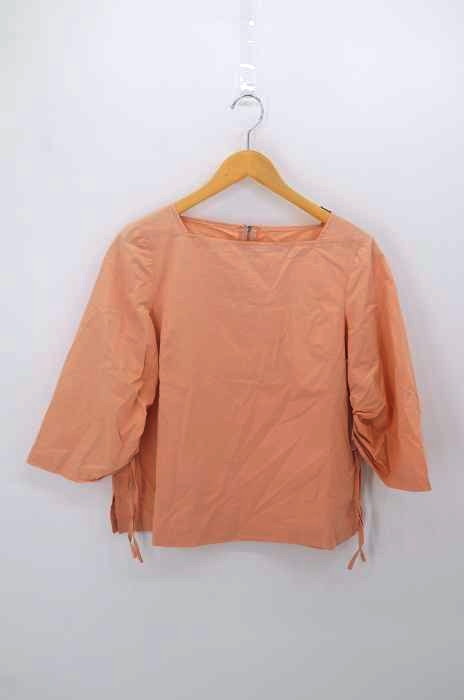UNITED ARROWS green label relaxing(ユナイテッドアローズグリーンレーベルリラクシング) フレアスリーブ バックジップブラウス レディース トップス