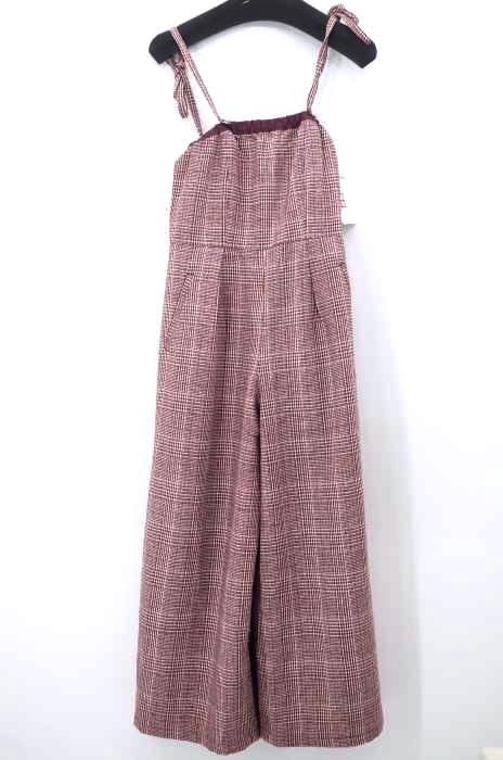 CECIL McBEE（セシルマクビー） 千鳥格子柄サロペット レディース オールインワン