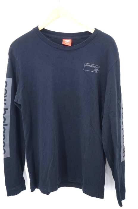 NEW BALANCE（ニューバランス） 袖プリント ロングスリーブTシャツ メンズ トップス