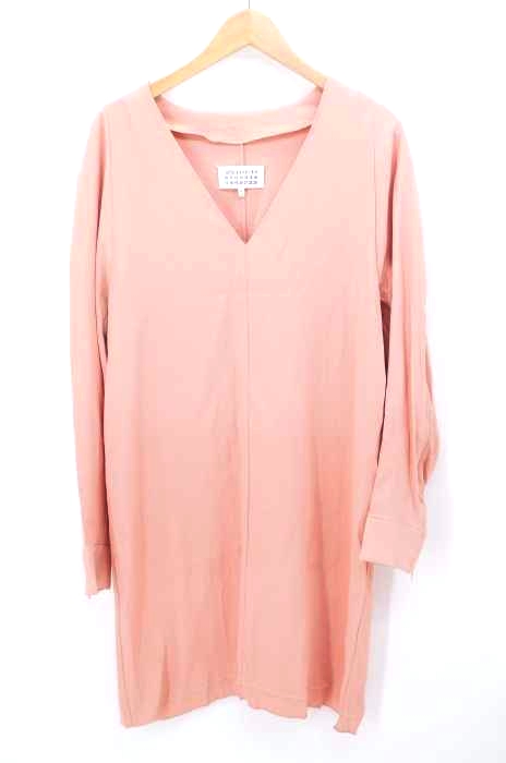 Maison Margiela（メゾンマルジェラ） 1 15SS Vネックショルダージップワンピース レディース ワンピース