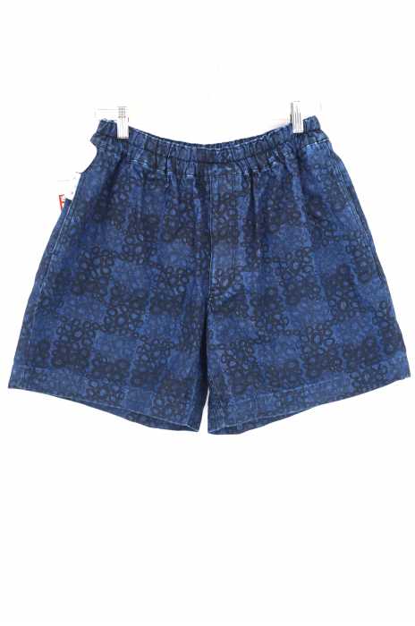 BLACK COMME des GARCONS （ブラックコムデギャルソン） AD2009　総柄ワイドイージーショーツ メンズ パンツ