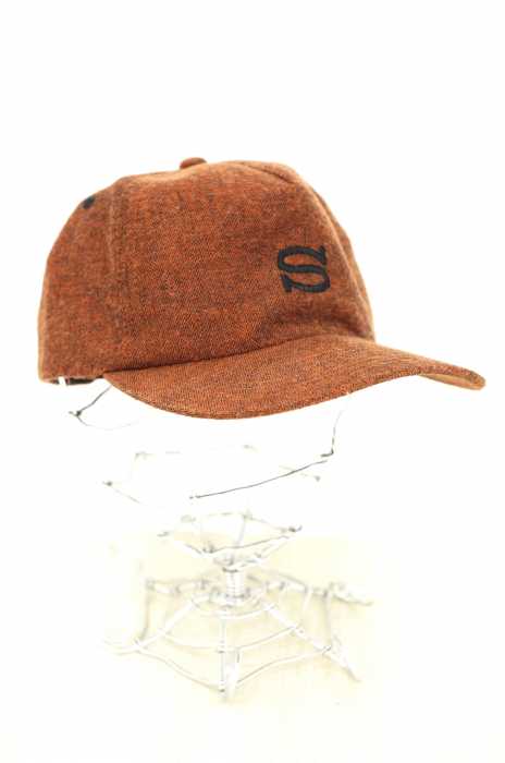STUSSY （ステューシー） S Logo Herringbone Cap Sロゴ ヘリンボーンキャップ メンズ 帽子