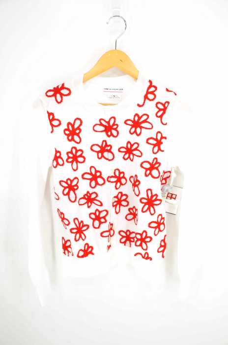 COMME DES GARCONS GIRL（コムデギャルソンガール） AD2018 総柄カーディガン レディース トップス
