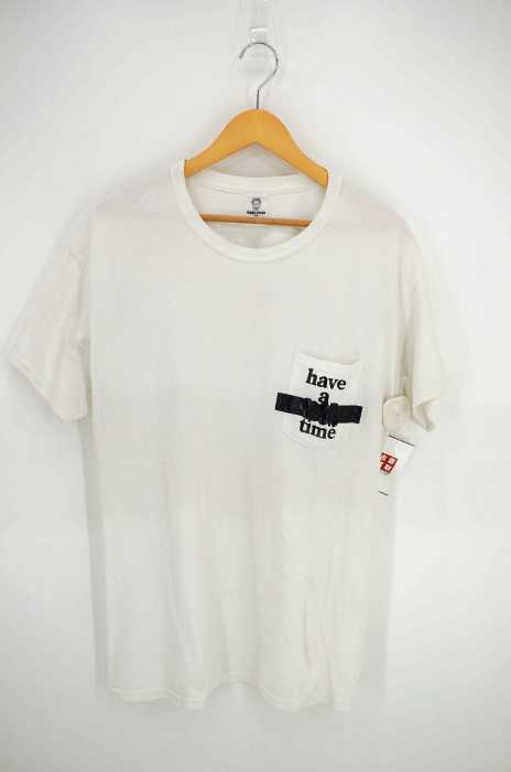 TOGA Odds & Ends × have a good time (トーガオッズアンドエンズ ハブアグッドタイム) プリント ポケットTシャツ メンズ トップス