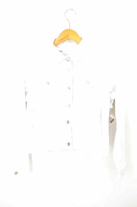 ZARA（ザラ） ユーズド加工 デニムジャケット レディース アウター