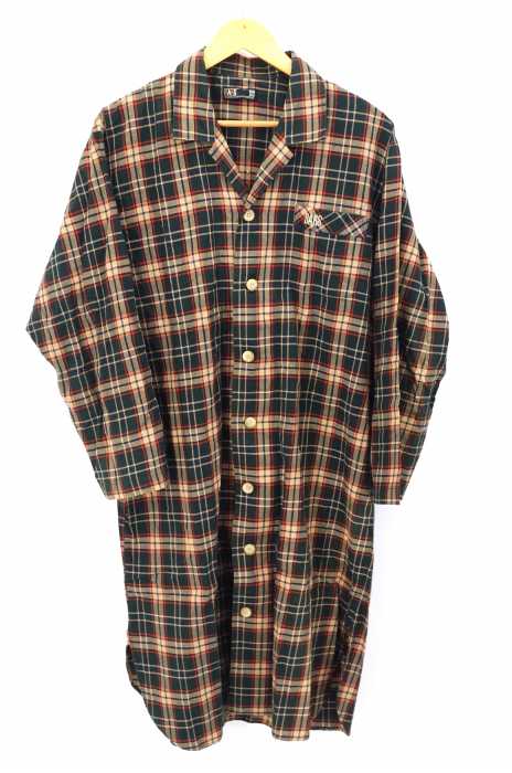 Daks ダックス チェック柄シャツワンピース レディース ワンピース ブランド古着買取販売バズストア