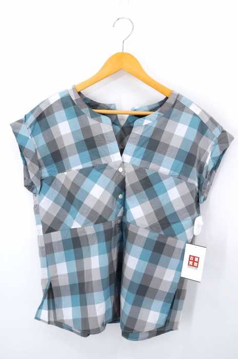 ROSSO（ロッソ） 19SS カラーブロックチェックシャツ レディース トップス