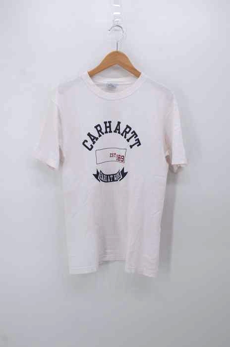 Carhartt（カーハート） ロゴプリント クルーネックTシャツ メンズ トップス