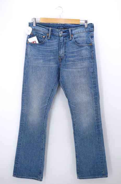 Levis（リーバイス） 527 ジップフライ ウォッシュ加工フレアデニム メンズ パンツ