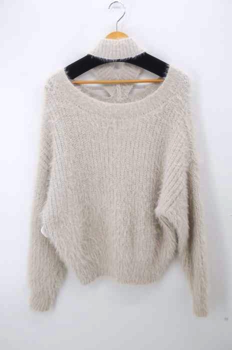 GYDA（ジェイダ） 21AW 2WAYシャギーチョーカーニット レディース トップス