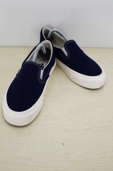 VANS VAULT （バンズボルト） OG Classic Slip On LX canvas pea coat メンズ シューズ