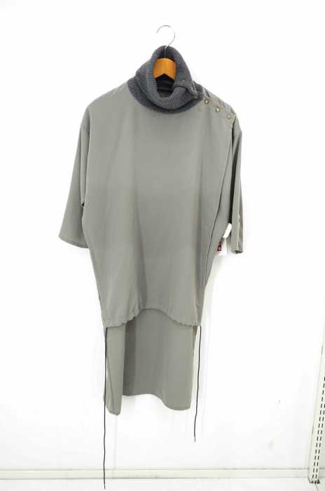 MM6 Maison Margiela （エムエムシックス メゾンマルジェラ） リブ レイヤード ワンピース レディース トップス