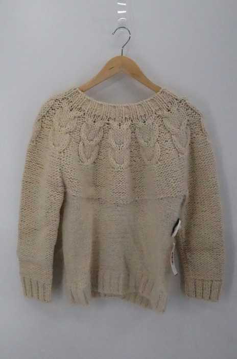 tricot COMME des GARCONS （トリココムデギャルソン） 素材切替 ローゲージニット レディース トップス
