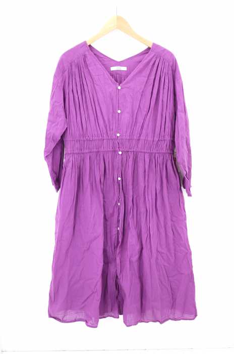 relume JOURNAL STANDARD （レリューム ジャーナルスタンダード） 19SS コットンボイルクリンクルVネックワンピース レディース ワンピース