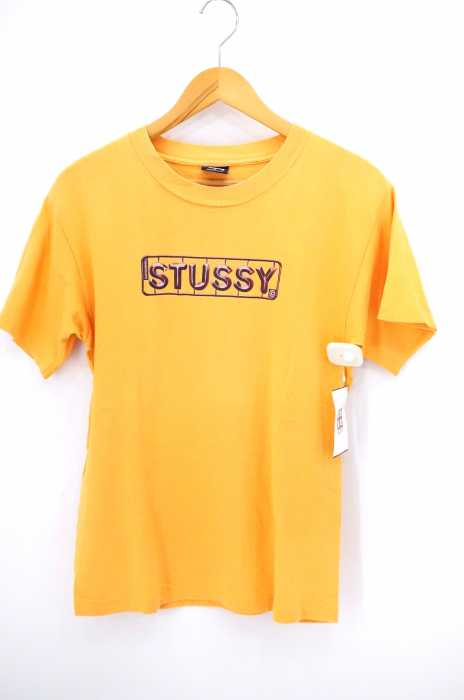 Stussy(ステューシー) 90S 紺タグ USA製 ロゴプリントTシャツ メンズ トップス