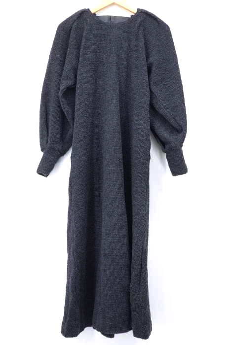 Uhr（ウーア） Back-open Tweed Dress レディース ワンピース