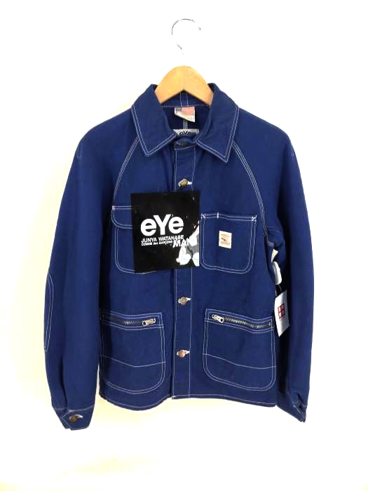 eYe JUNYA WATANABE COMME des GARCONS MAN（アイジュンヤワタナベコムデギャルソンマン） AD2013 14SS 製品染めカバーオールジャケット メンズ アウター