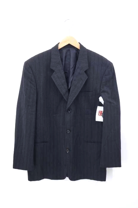 COMME des GARCONS HOMME(コムデギャルソンオム) AD2000 ストライプ刺繍 テーラード メンズ アウター