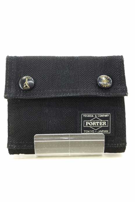 PORTER (ポーター) ANGO BLACK LADIES WALLET メンズ 財布・ケース