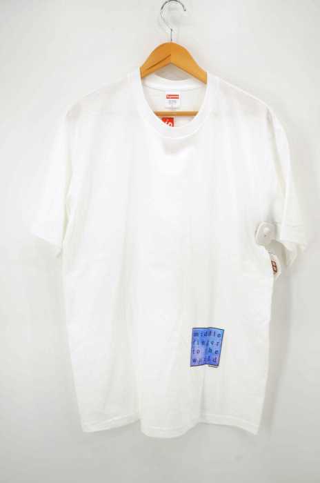 Supreme （シュプリーム） Middle Finger To The World Tee メンズ トップス