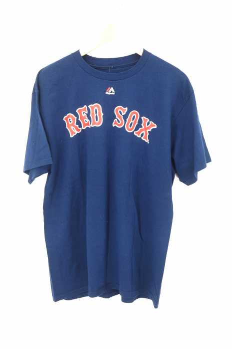 MAJESTIC(マジェスティック) RED SOX ナンバリングTシャツ メンズ トップス