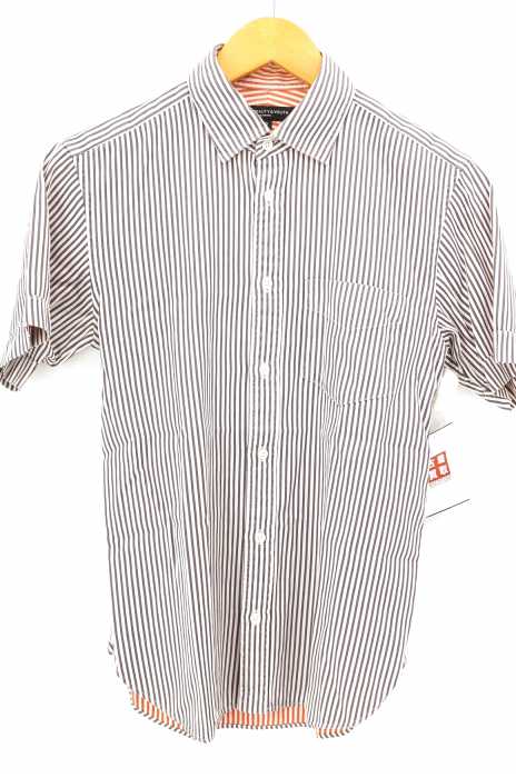 BEAUTY & YOUTH UNITED ARROWS  （ビューティーアンドユースユナイテッドアローズ） ストライプ 半袖ボタンシャツ メンズ トップス