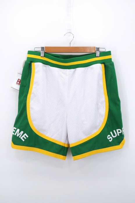 Supreme （シュプリーム） 17SS Curve Basketball Short ロゴバスケットボールショーツ メンズ パンツ