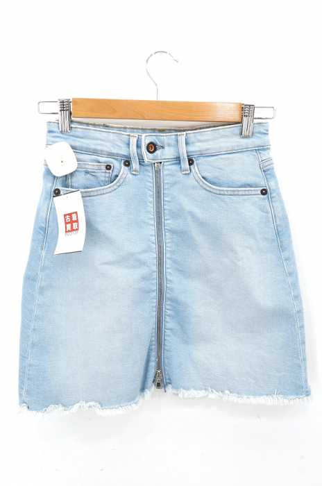 DENHAM（デンハム） Liz Zip Skirt  PUNKB レディース スカート