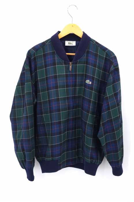 LACOSTE （ラコステ） チェック柄ブルゾン メンズ アウター